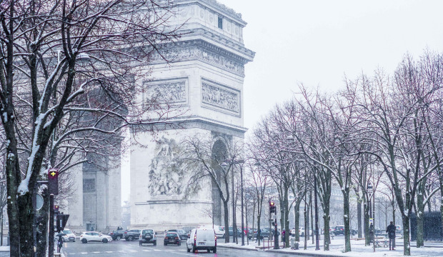 冬日巴黎